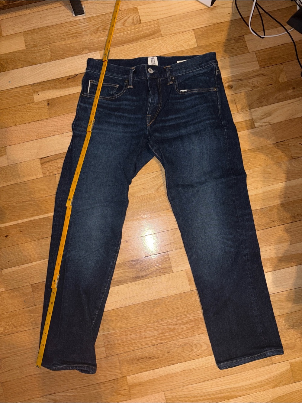 Hiroshi Kato The Pen Slim Dark Indigo Raw Japanese Selvedge Denim Jeans 10.5oz 3